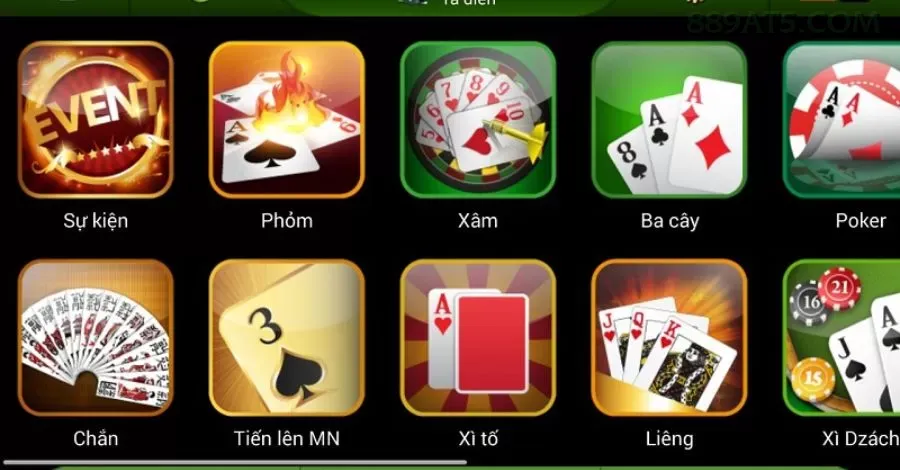 Configurações úteis dentro do app 889a